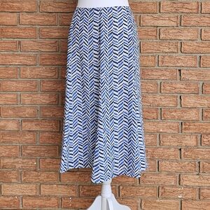 SAG HARBOR Chevron pattern Skirt